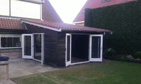 tuinhuis aanbouw berging