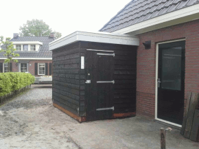 aanbouw schuur berging